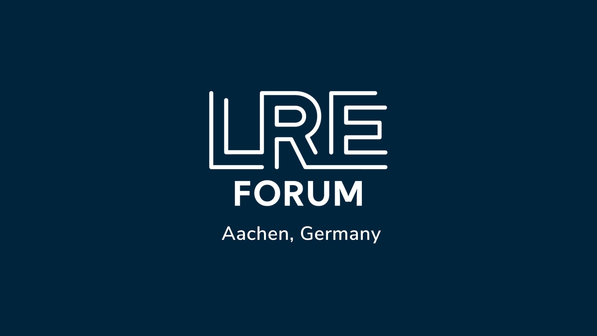 Riflessioni sul Forum LRE 2024